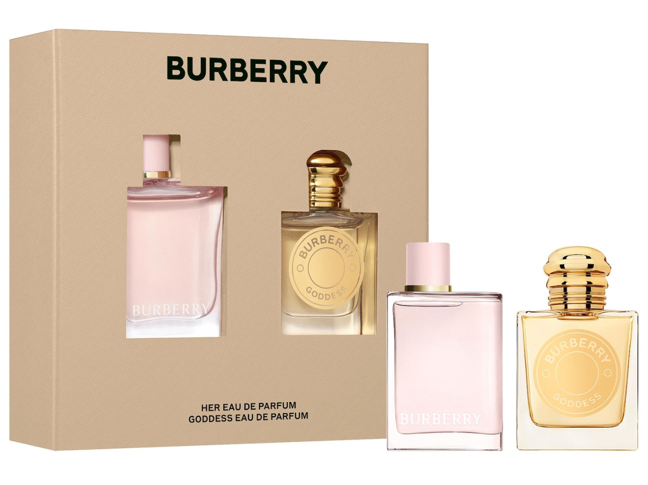BURBERRY Mini Her & Goddess Perfume Duo