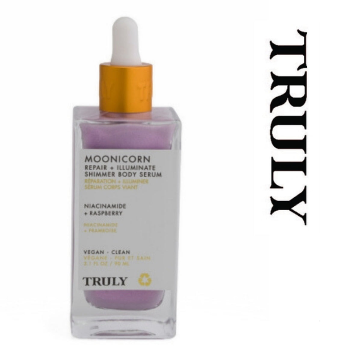 TRULY moonicorn repair + illuminate shimmer body serum 90ml