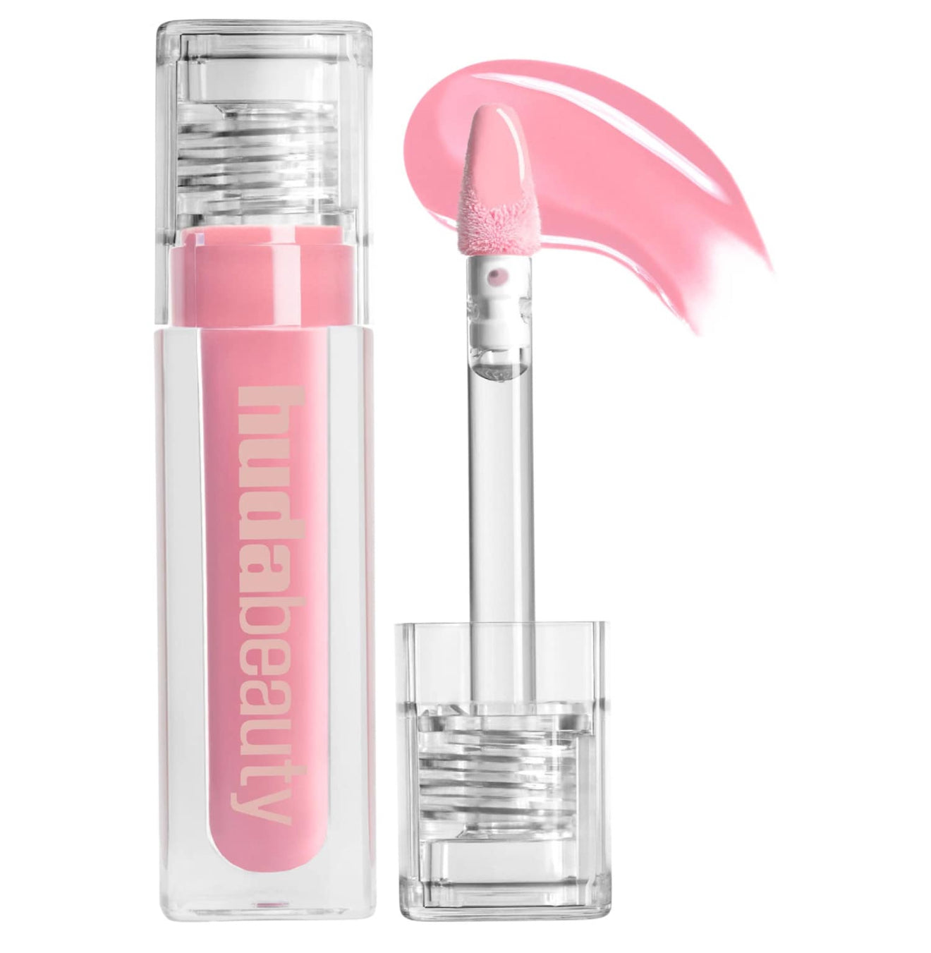 HUDA BEAUTY FAUX FILLER ICY NUDE lipgloss