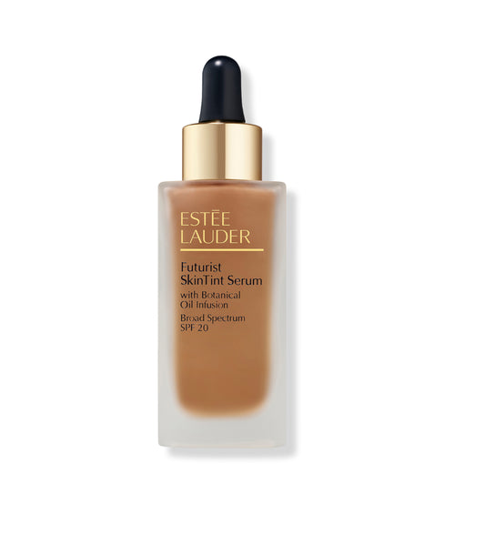 Estée Lauder base de maquillaje futurist skin tint serum foundation con SPF 20