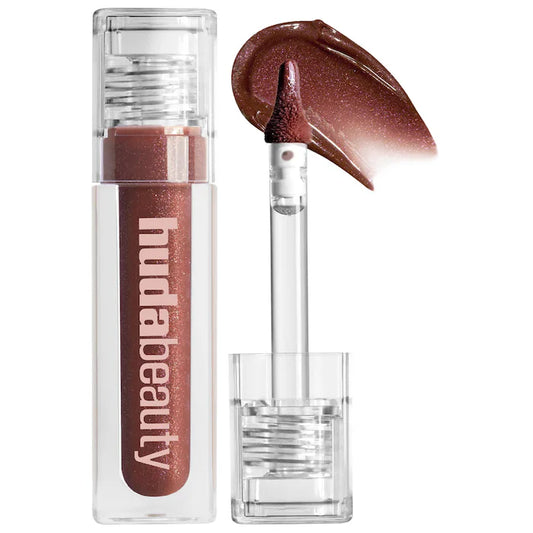HUDA BEAUTY FAUX FILLER ICY NUDE lipgloss